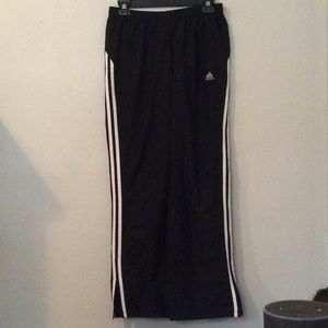 Adidas black joggers